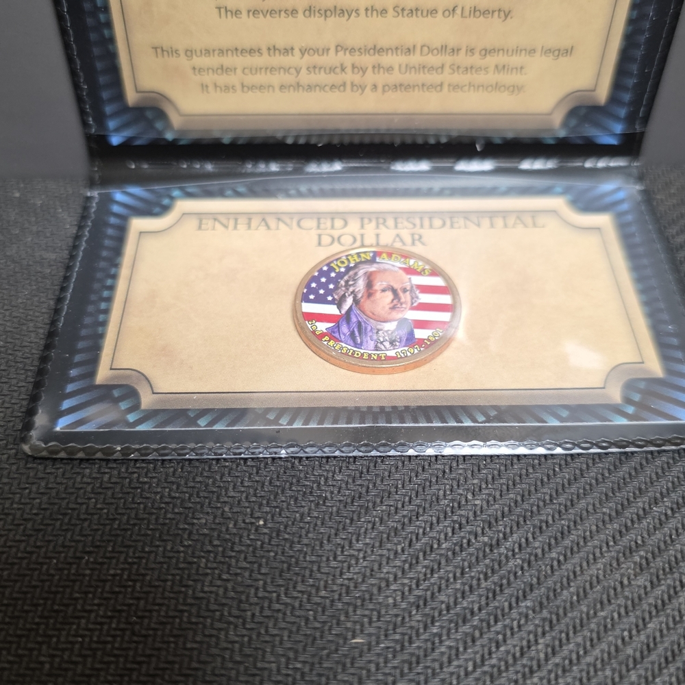 Enhanced Presidential Dollar Coin